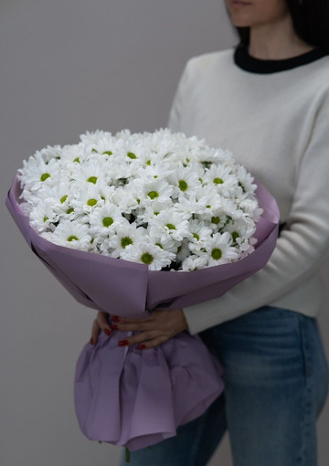 Хризантема «White» 15штук — купить с доставкой